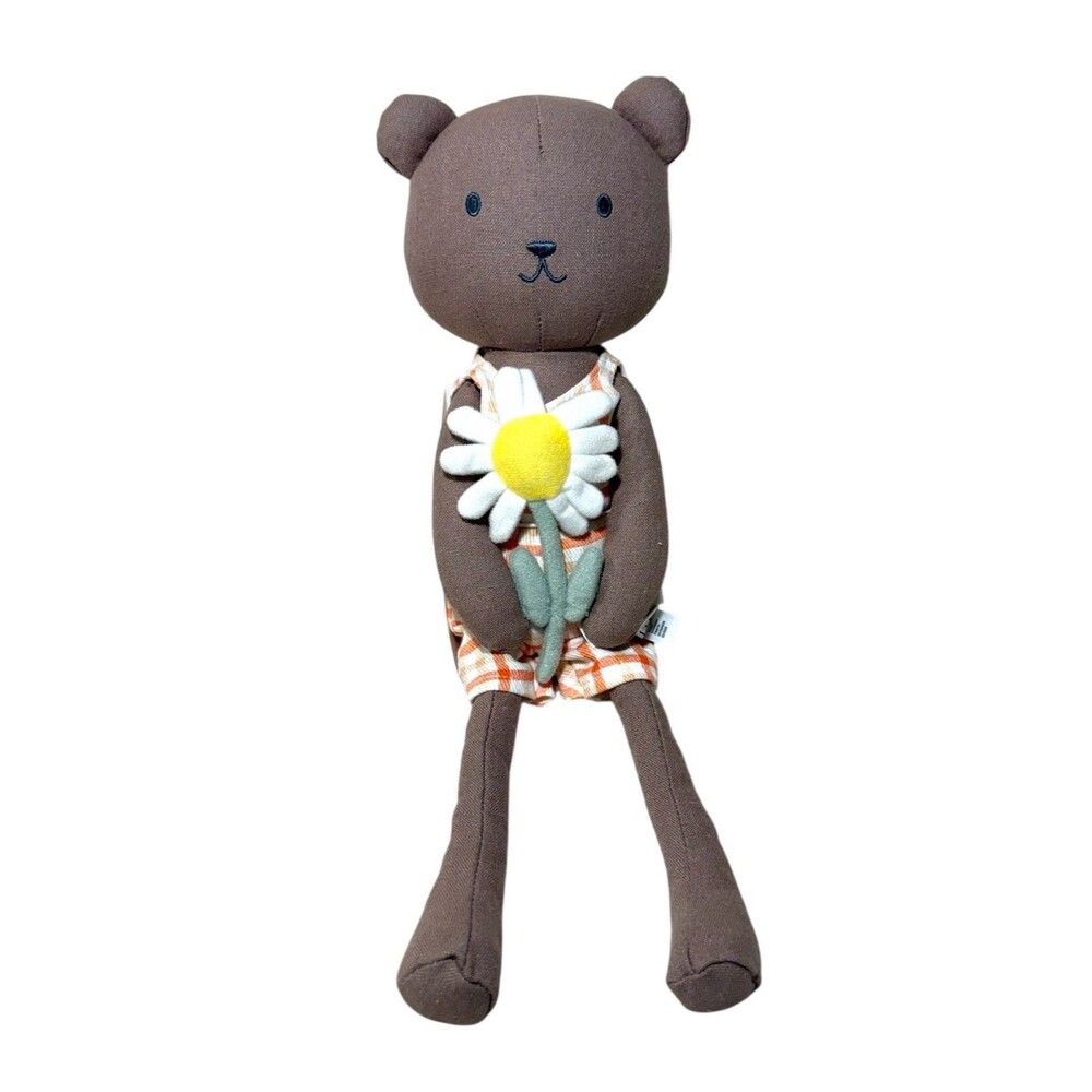 Hearth And Hand Magnolia Bear With Flower Plush Doll Target Toy Summer Spring